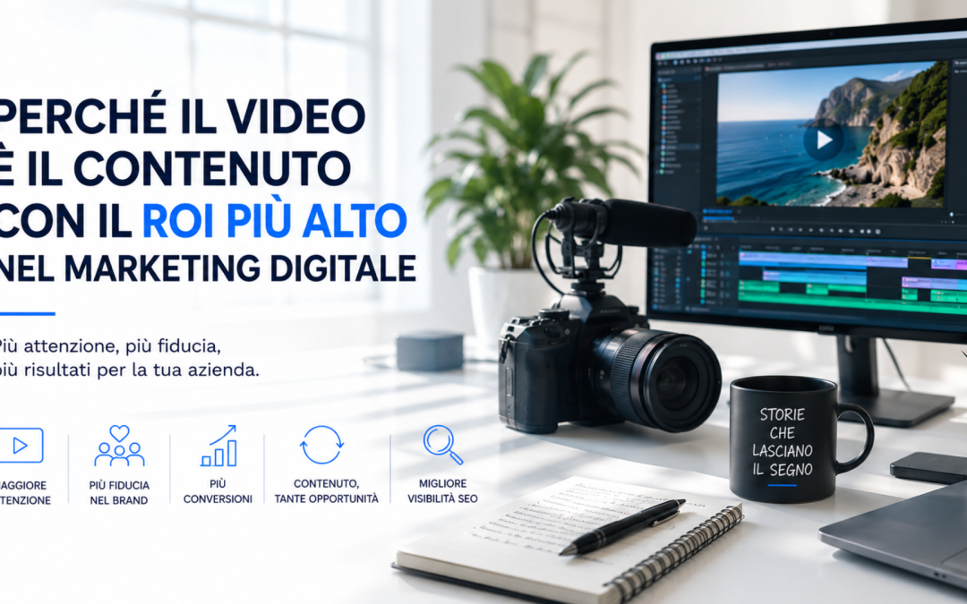 Perché il video è il contenuto con il ROI più alto nel marketing digitale